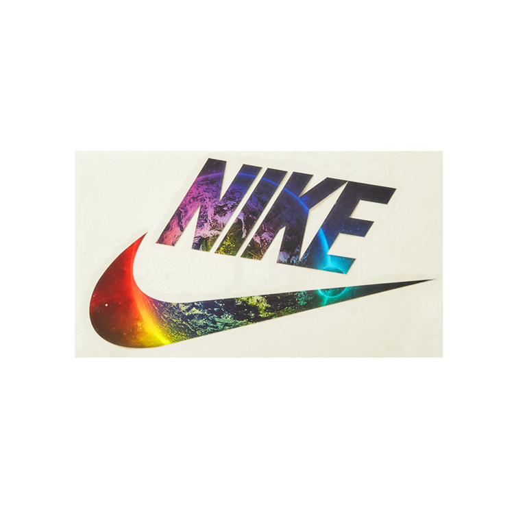 NIKE Gradient Color silicone label Design